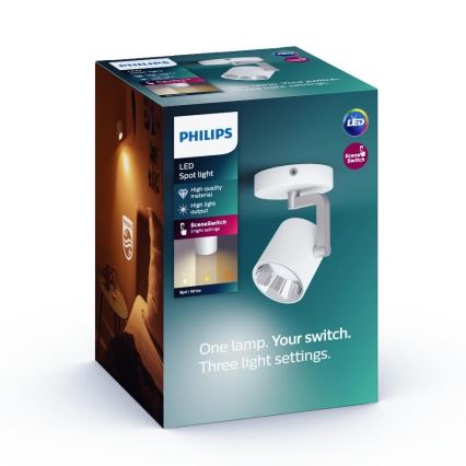 Philips - Spot à intensité variable 1xLED/4.5W/230V