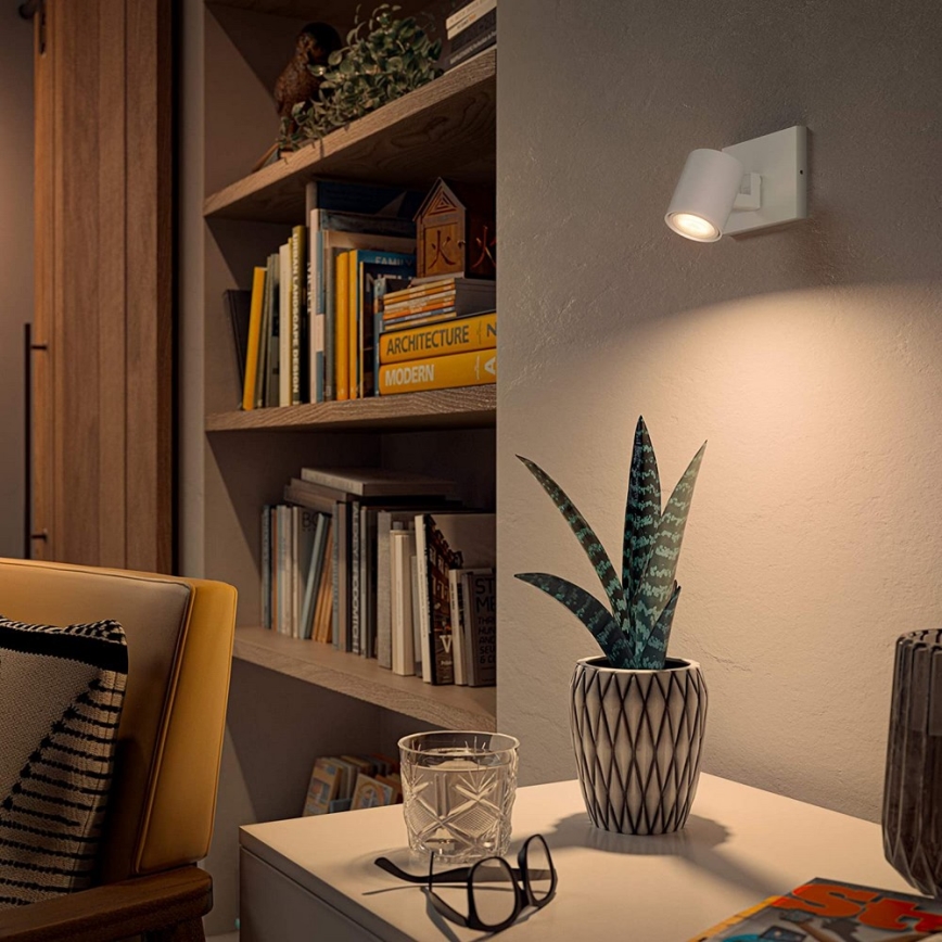 Philips - Spot LED à intensité variable Hue RUNNER 1xGU10/5W/230V + télécommande