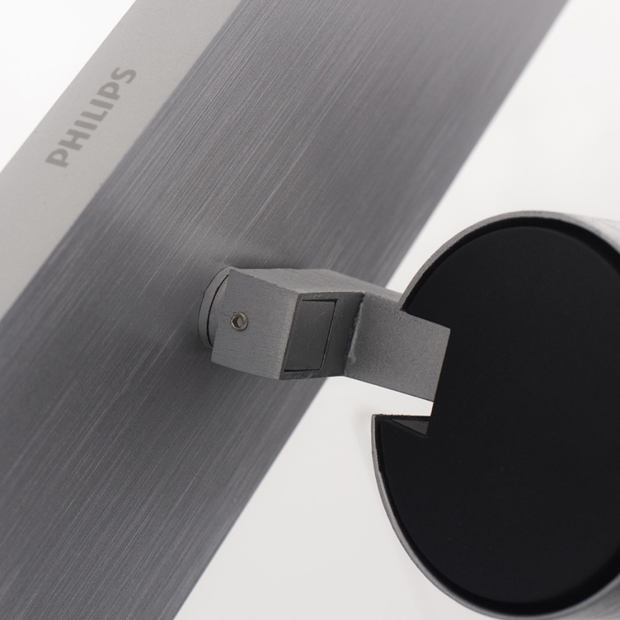 Philips - Spot LED chrome mat 3xGU10/20W/230V