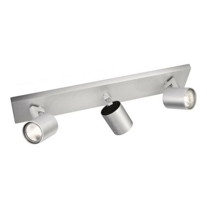 Philips - Spot LED chrome mat 3xGU10/20W/230V