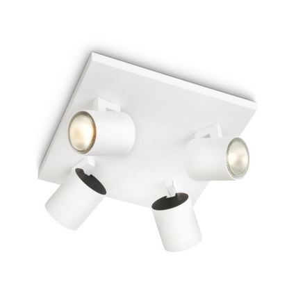 Philips - Spotarmatuur 4xGU10/20W/230V