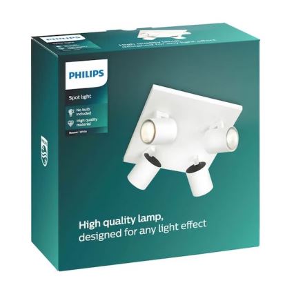 Philips - Spotarmatuur 4xGU10/20W/230V