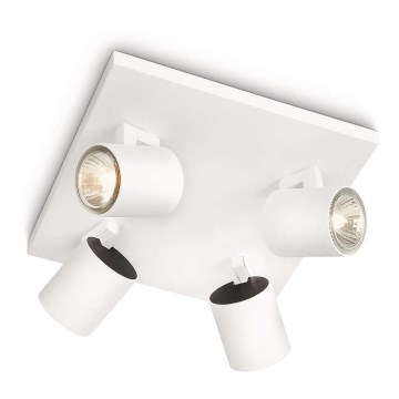 Philips 53094/31/16 - Spotlamp MYLIVING RUNNER 4xGU10/50W/230V
