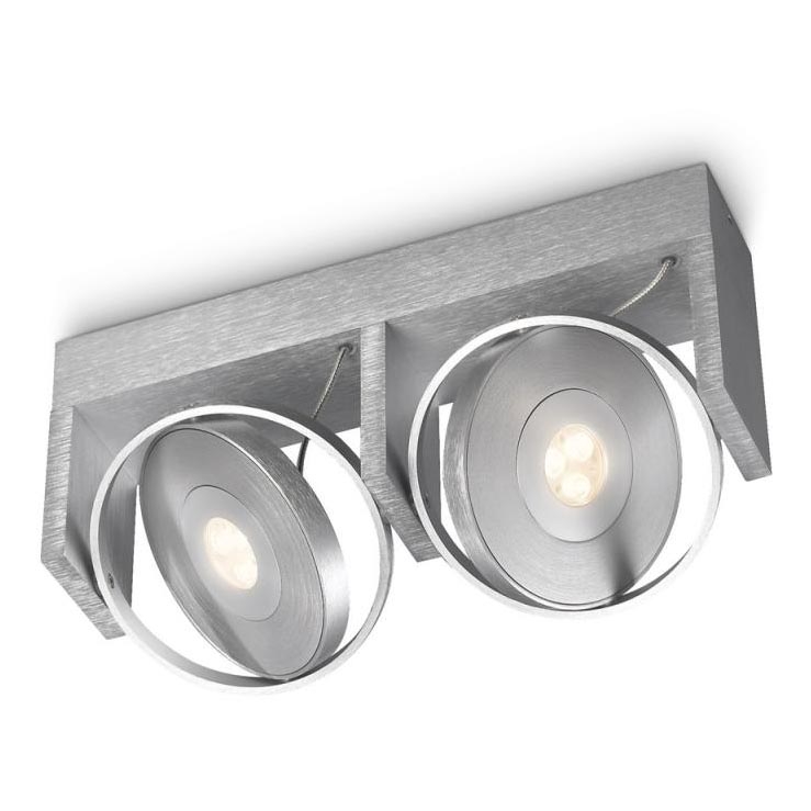 Philips 53152/48/16 - LED Spotlamp PARTICON 2xLED/7,5W