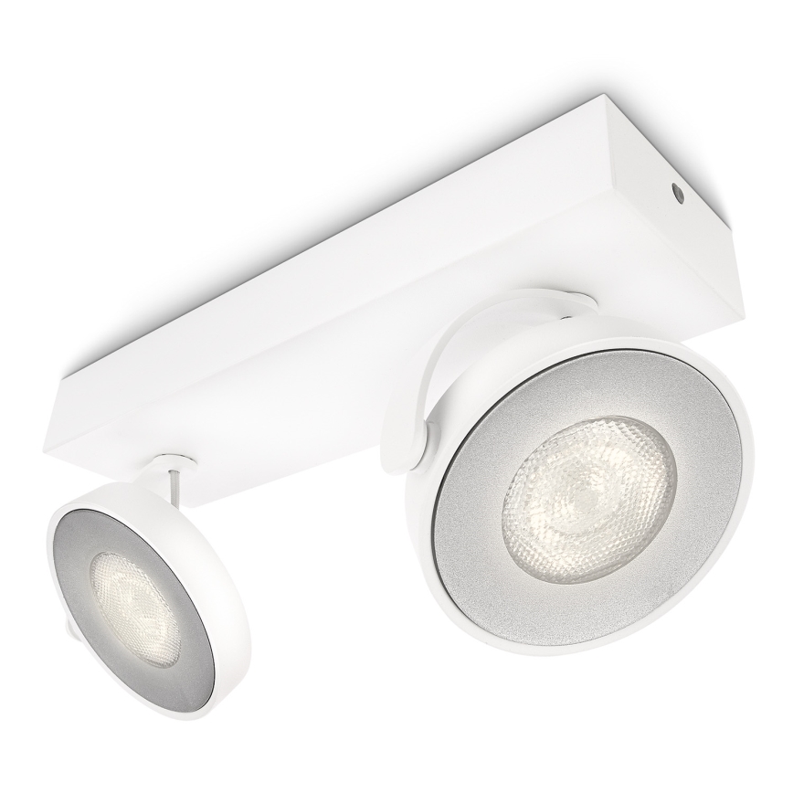 Philips 53172/31/P0 - Spot à intensité modulable MYLIVING CLOCKWORK 2xLED/4,5W