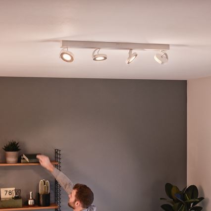 Philips - Dimbare Spot 4xLED/4.5W