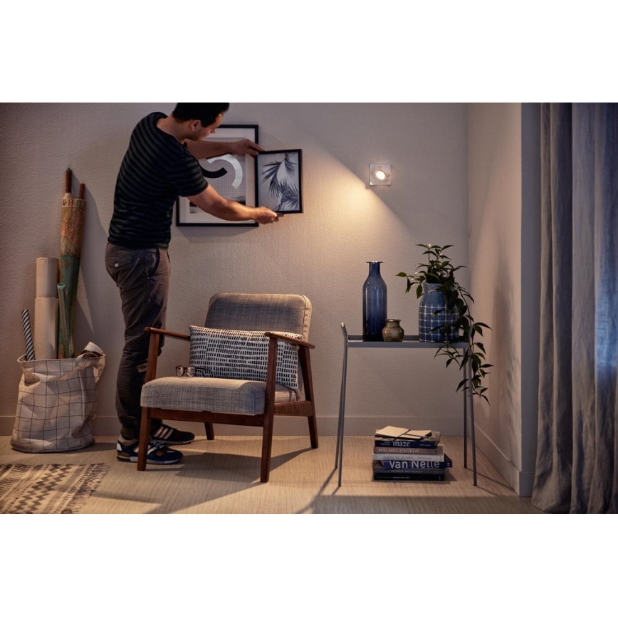 Philips 53190/48/P0 - LED Spot MYLIVING MILLENNIUM 1xLED/4,5W/230V