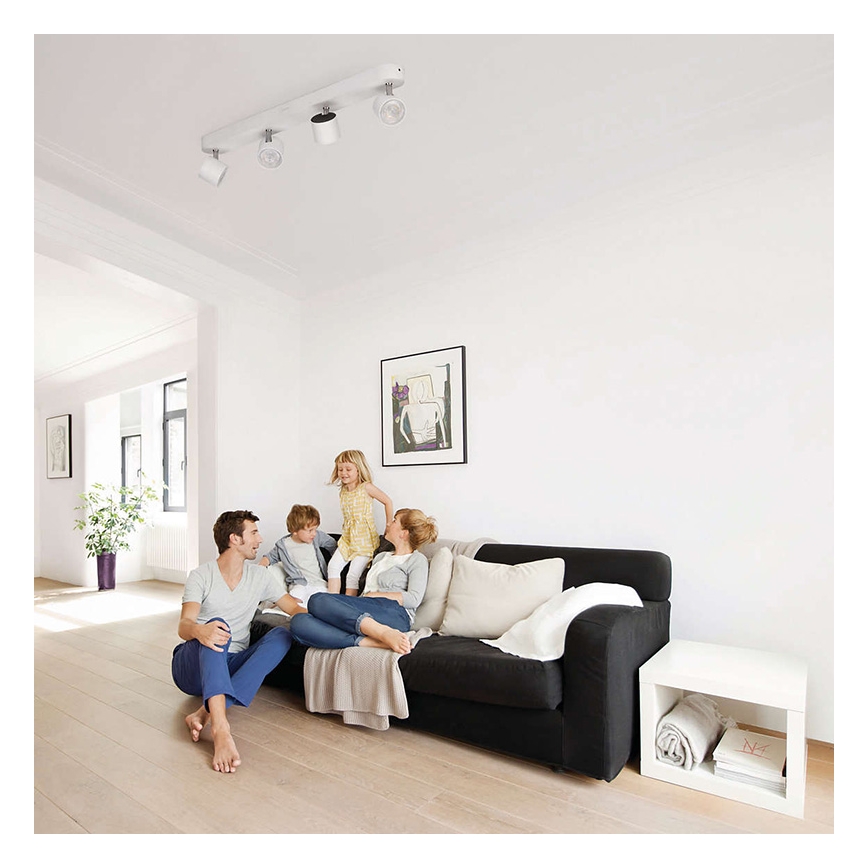 Philips 56244/31/16 - Spot LED MYLIVING STAR 4xLED/3W/230V