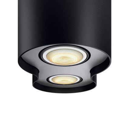 Philips - LED dimbare lamp Hue PILLAR 2xGU10/5W/230V + afstandsbediening