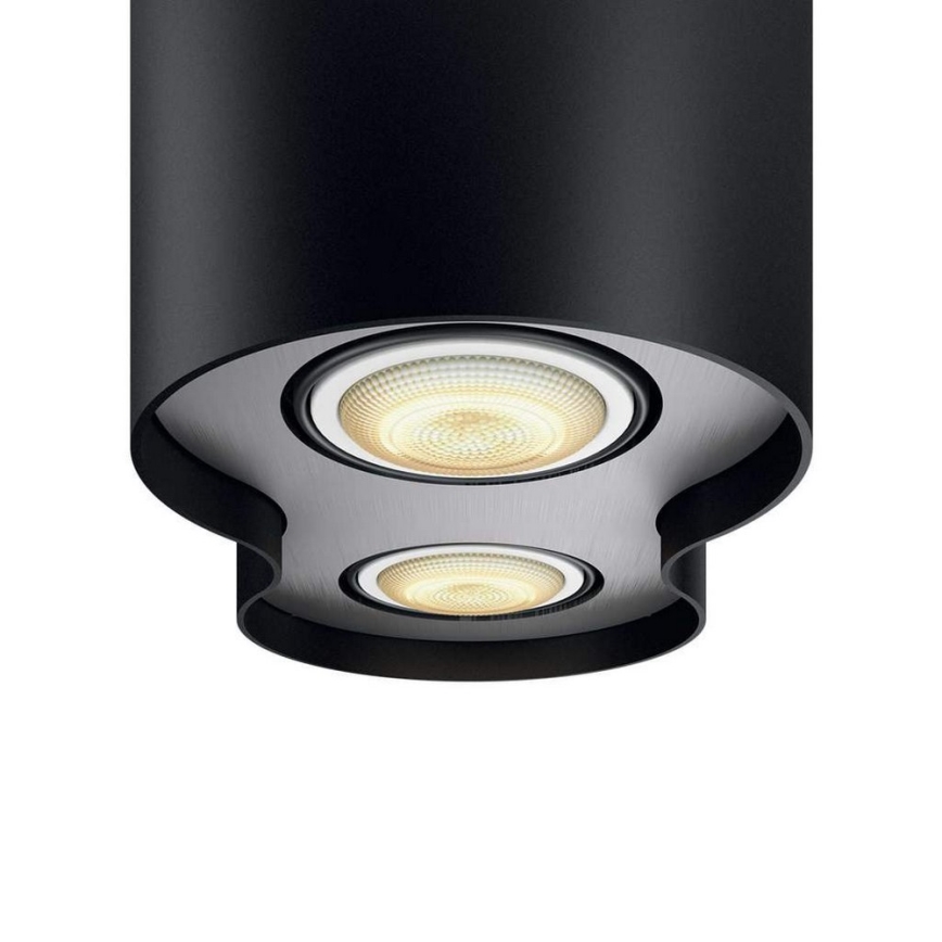 Philips - LED dimbare lamp Hue PILLAR 2xGU10/5W/230V + afstandsbediening