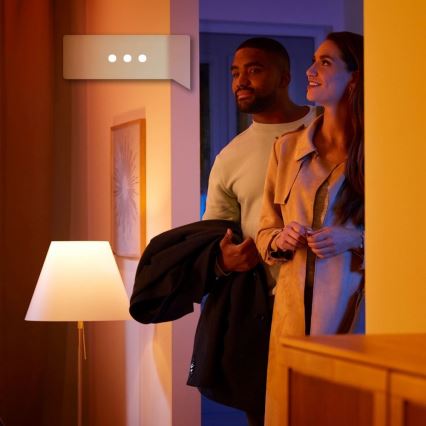Philips - LED dimbare lamp Hue PILLAR 2xGU10/5W/230V + afstandsbediening