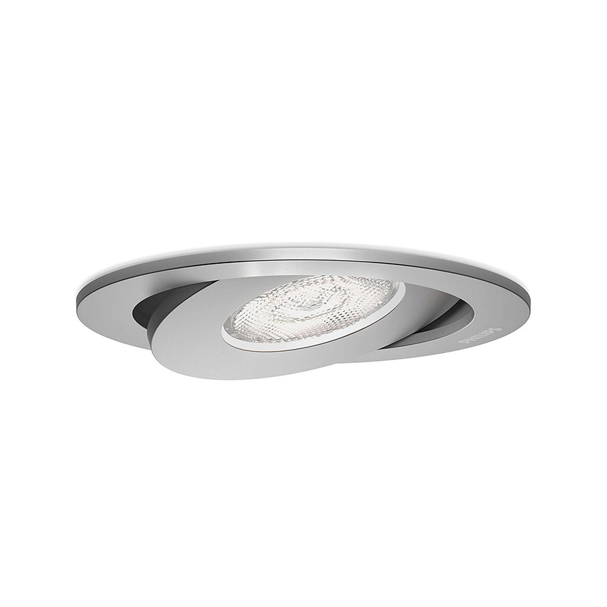 Philips - LOT 3x Spot encastrable à intensité variable/4,5W/230V