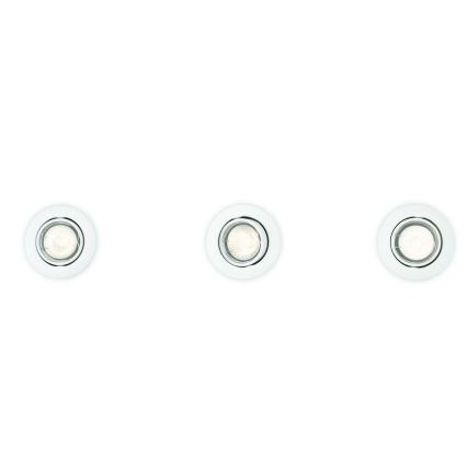 Philips 59243/31/E7 - SET 3x Inbouwverlichting ENIF 1xGU10/50W/230V