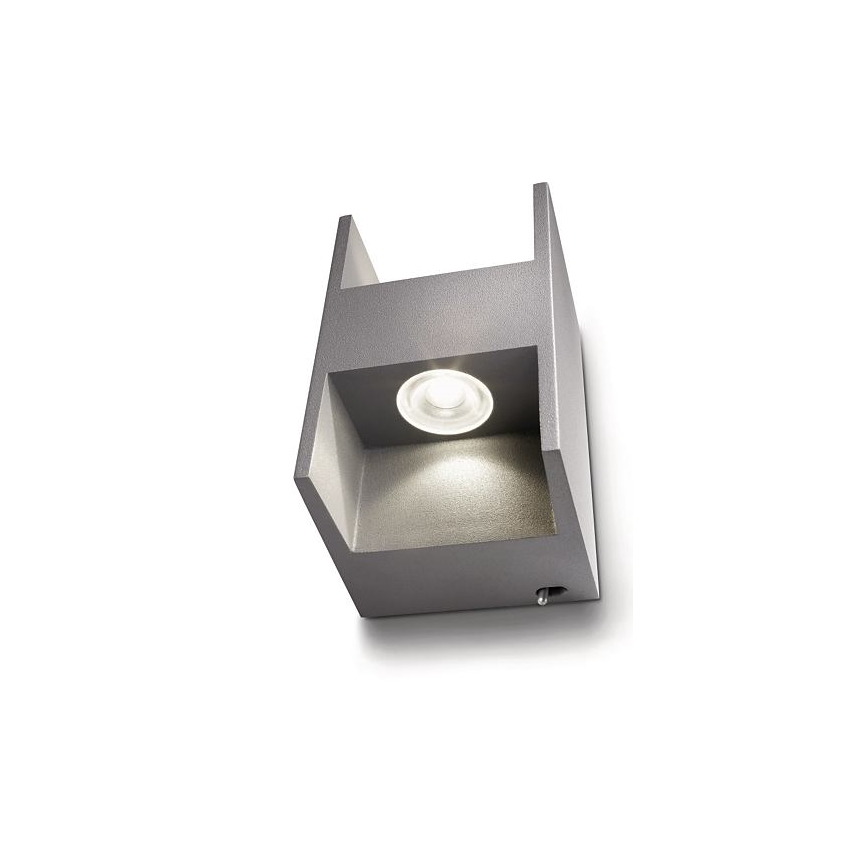 Philips 69087/87/16 - Applique murale LED MYLIVING METRIC 2xLED/2,5W/230V