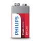 Philips 6LR61P1B/10 - Alkaline batterij 6LR61 POWER ALKALINE 9V 600mAh