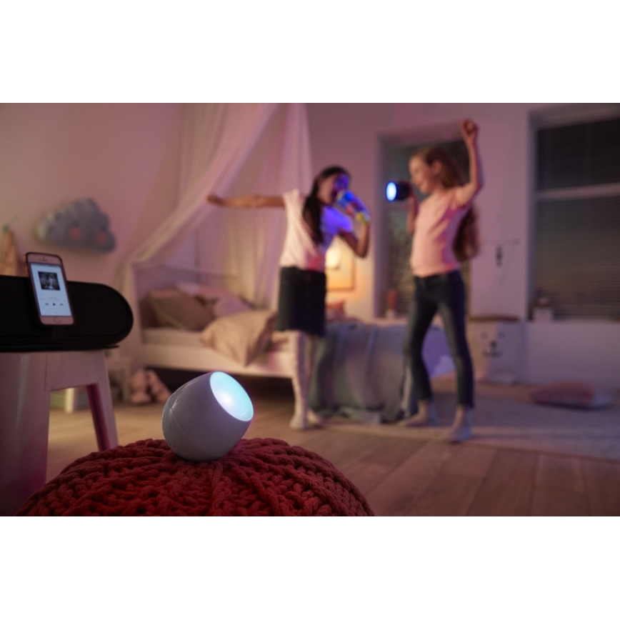 Philips 70103/30/P0 - LED Tafellamp LIVINGCOLORS SOUNDLIGHT LED/0,4W/3xAA