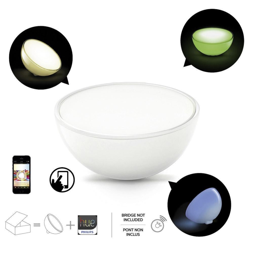 Philips 71460/60/PH - lampe de table à intensité modulable HUE GO 1xLED/6W/RGB