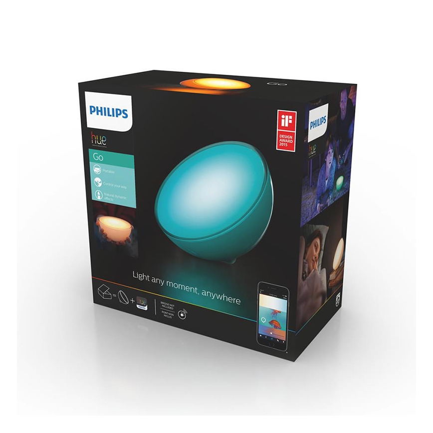 Philips 71460/60/PH - lampe de table à intensité modulable HUE GO 1xLED/6W/RGB
