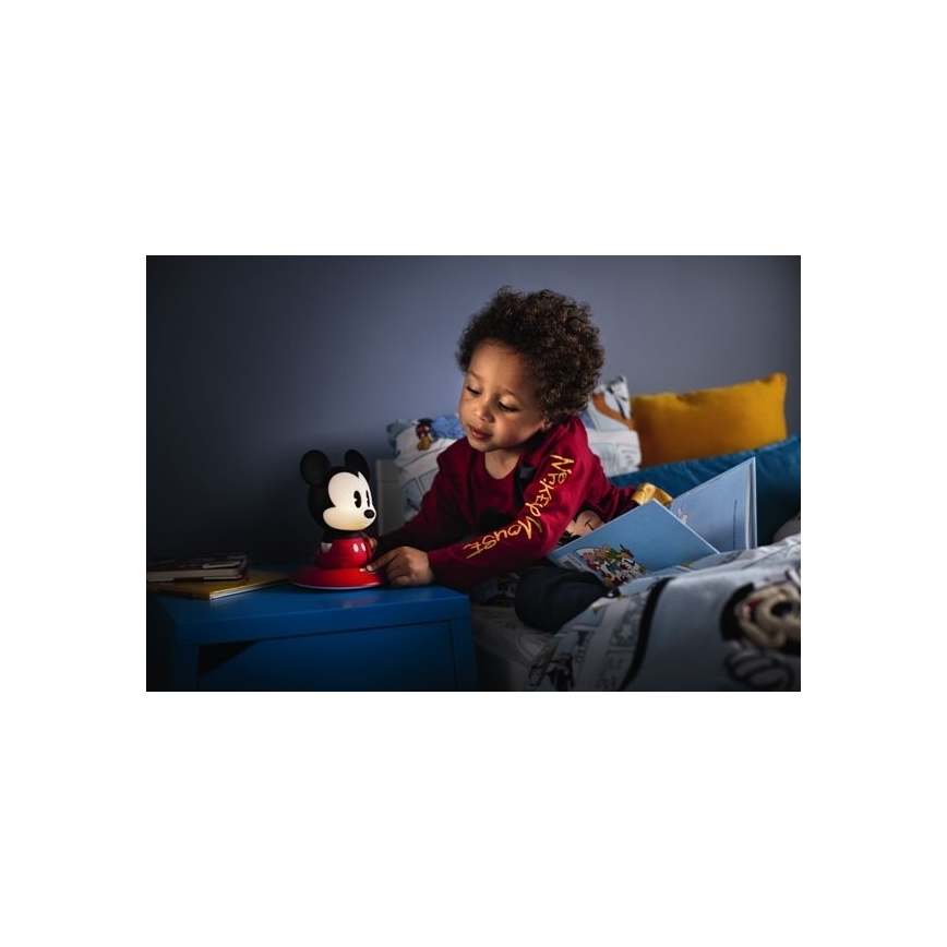 Philips 71709/30/16 -  LED Kinderlamp DISNEY SOFTPAL MICKEY LED/1W/230V