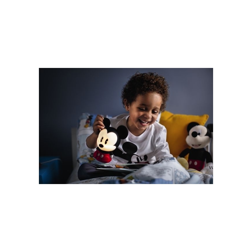 Philips 71709/30/16 -  LED Kinderlamp DISNEY SOFTPAL MICKEY LED/1W/230V