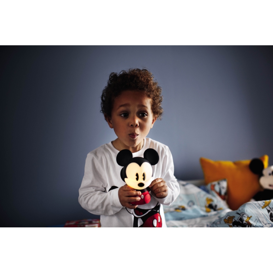 Philips 71709/30/16 -  LED Kinderlamp DISNEY SOFTPAL MICKEY LED/1W/230V