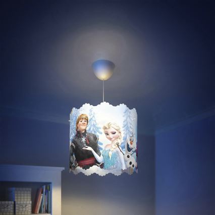 Philips 71751/01/16 - Hanglamp kinderkamer DISNEY FROZEN 1xE27/23W/230V