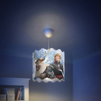 Philips 71751/01/16 - Hanglamp kinderkamer DISNEY FROZEN 1xE27/23W/230V