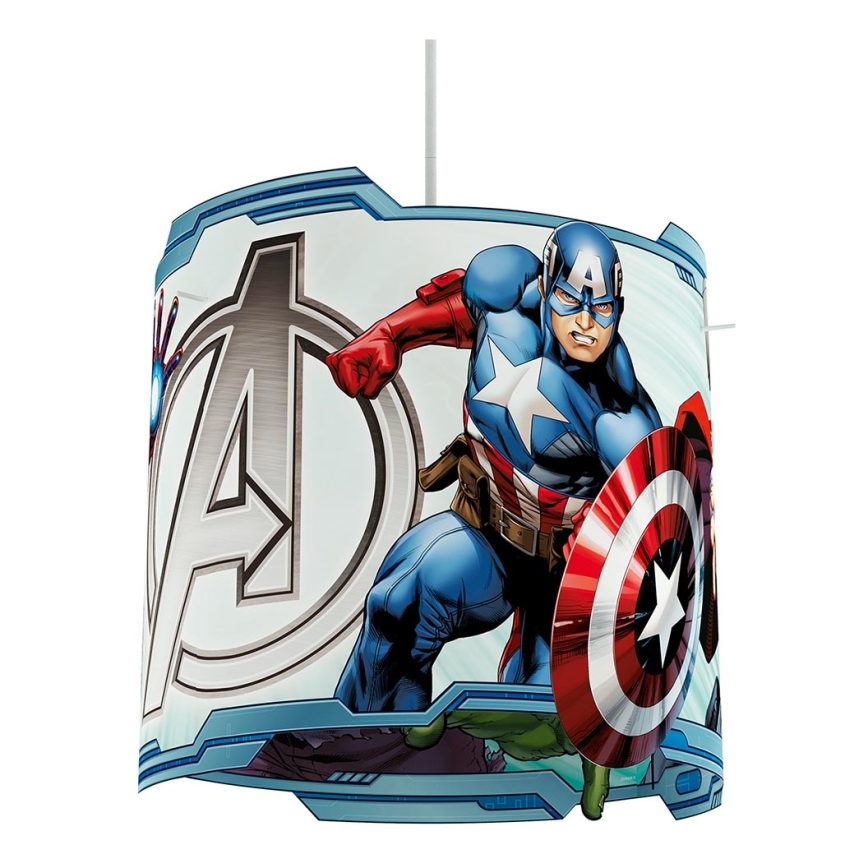 Philips 71751/35/26 - Suspension sur fil pour enfant MARVEL AVENGERS 1xE27/23W/230V