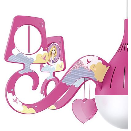 Philips 71757/28/16 - Hanglamp kinderkamer DISNEY PRINCESS 1xE27/15W/230V