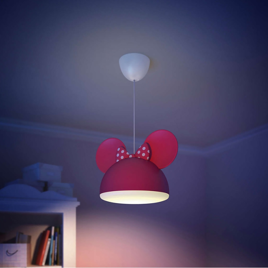 Philips 71758/31/16 - Hanglamp kinderkamer DISNEY MINNIE MOUSE 1xE27/15W/230V