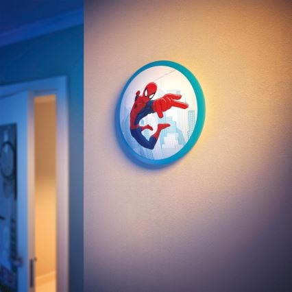 Philips 71760/40/16 - LED Wandlamp voor kinderen MARVEL SPIDER MAN 1xLED/4W