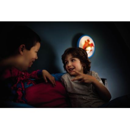 Philips 71760/40/16 - LED Wandlamp voor kinderen MARVEL SPIDER MAN 1xLED/4W
