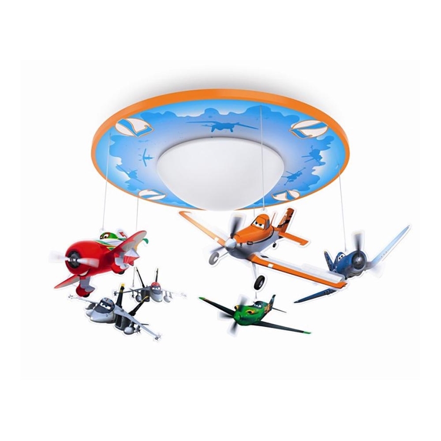 Philips 71762/53/16 - Plafonnier enfant LED DISNEY PLANES 1xLED/4,5W/230V