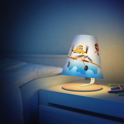 Philips 71764/53/16 - Lampe de table LED enfant DISNEY PLANES LED/3W/230V