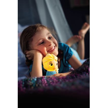 Philips 71768/03/16 - Lampe enfant DISNEY ELSA 1xLED/0,3W/3V