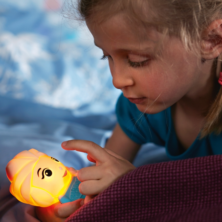Philips 71768/03/16 - LED-kinderlamp Disney Elsa LED/0,3W/3V