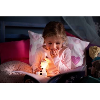 Philips 71768/08/16 - Kinder LED Lamp DISNEY FROZEN 1xLED/0,3W/3V