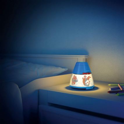Philips 71769/40/16 - Projecteur enfant DISNEY SPIDER-MAN 1xLED/0,1W