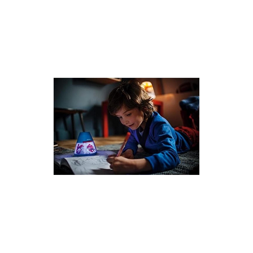 Philips 71769/40/16 - Projecteur enfant DISNEY SPIDER-MAN 1xLED/0,1W