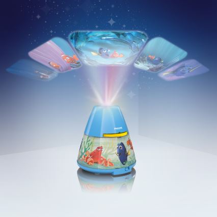 Philips 71769/90/16 - Projecteur enfant DISNEY FINDING DORY LED/0,1W/3xAAA