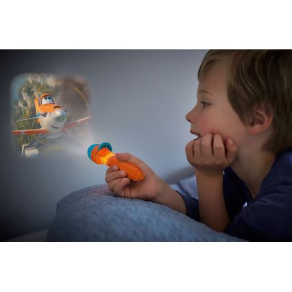 Philips 71788/53/16 - Lampe torche LED enfant et projecteur DISNEY PLANES 1xLED/3xLR44