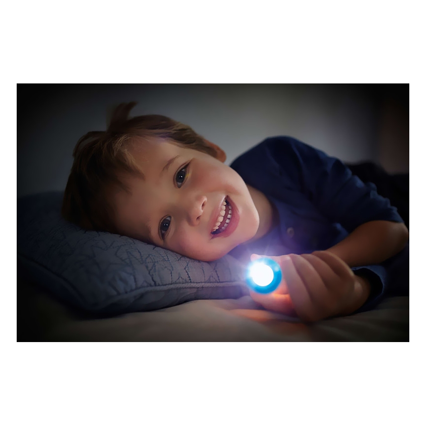 Philips 71788/53/16 - Lampe torche LED enfant et projecteur DISNEY PLANES 1xLED/3xLR44