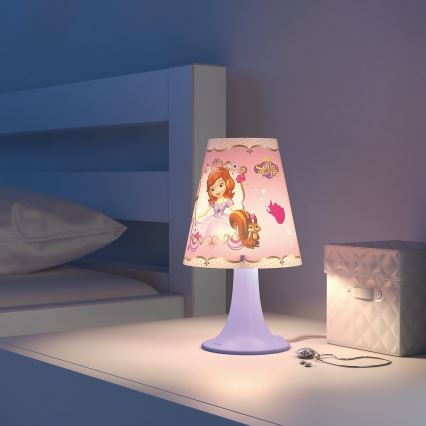 Philips 71795/96/16 - Lampe LED pour enfant DISNEY SOFIA 1xLED/2,3W/230V