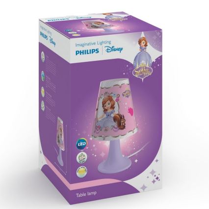 Philips 71795/96/16 - Lampe LED pour enfant DISNEY SOFIA 1xLED/2,3W/230V