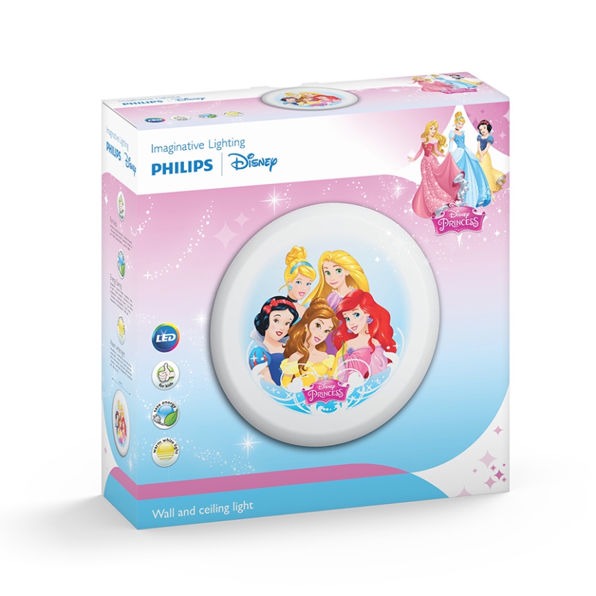 Philips 71884/28/P0 - Applique murale LED enfant DISNEY PRINCESS 4xLED/2,5W/230V