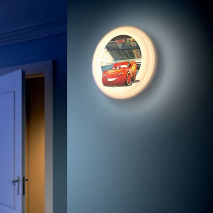 Philips 71884/32/P0 - LED Wandlamp voor kinderen DISNEY CARS 4xLED/2,5W/230V