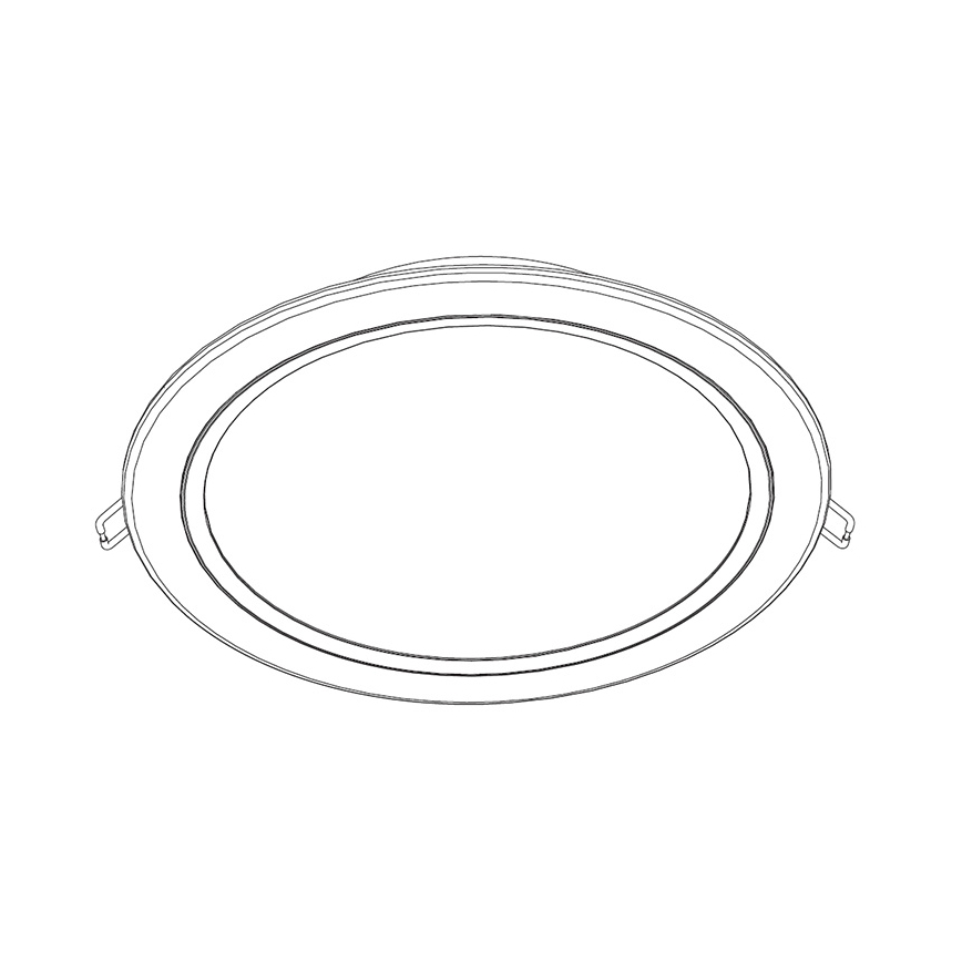 Philips - LED inbouwlamp 1xLED/20W/230V