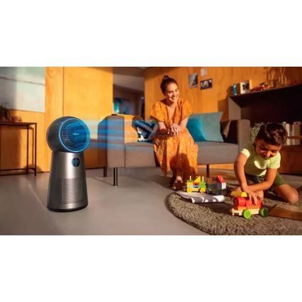 Philips AMF220/15 - Purificateur d'air, ventilateur et réchauffeur d'air 3en1 SERIES 2000 230V + télécommande