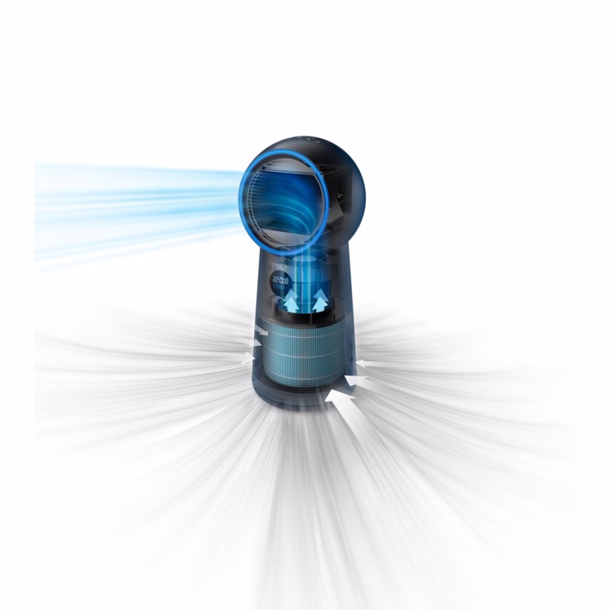 Philips AMF220/15 - Purificateur d'air, ventilateur et réchauffeur d'air 3en1 SERIES 2000 230V + télécommande