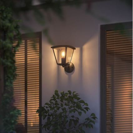 Philips - Applique murale d'extérieur Hue INARA 1xE27/7W/230V Wi-Fi IP44